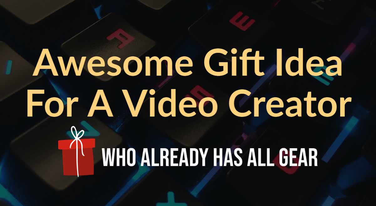 Awesome Gift Idea For Video Creator