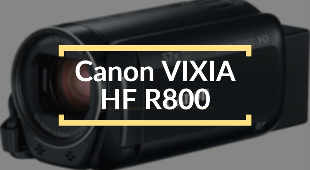 Canon VIXIA HF R800