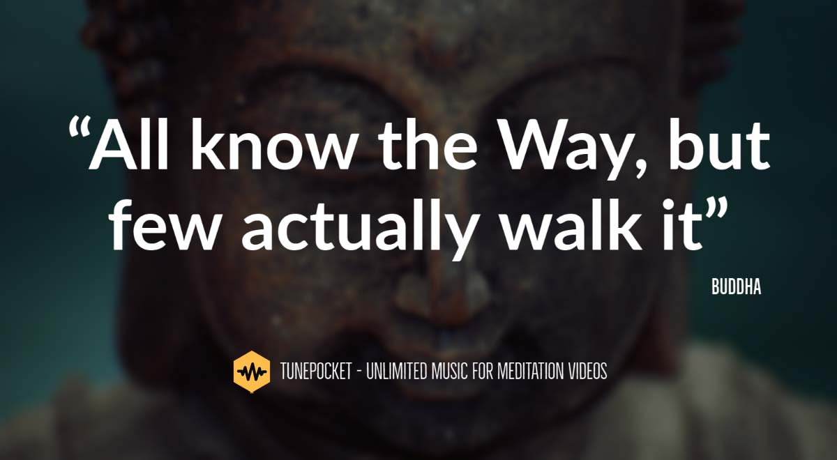 Meditation quotes by budha