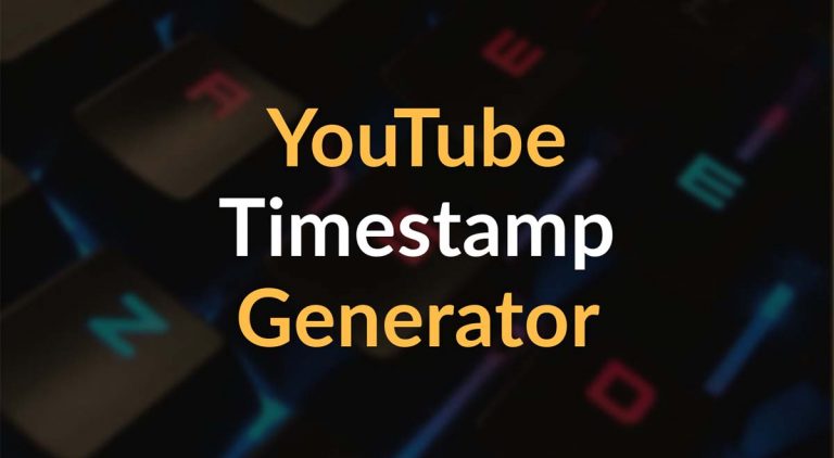 youtube timestamp link maker