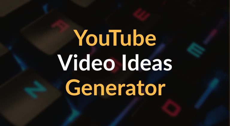 youtube video ideas generator free ai tool