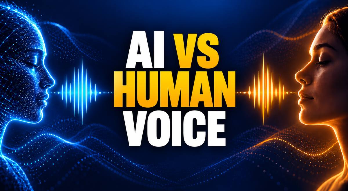 ai vs human voice meditation - can you guess