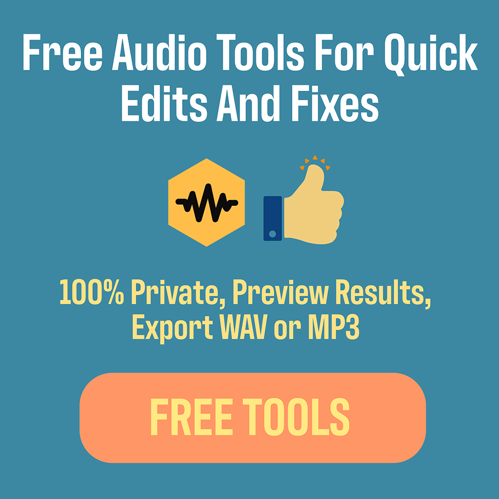 free audio tools for quick edits