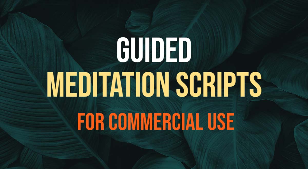 guided meditation scripts for commercial use