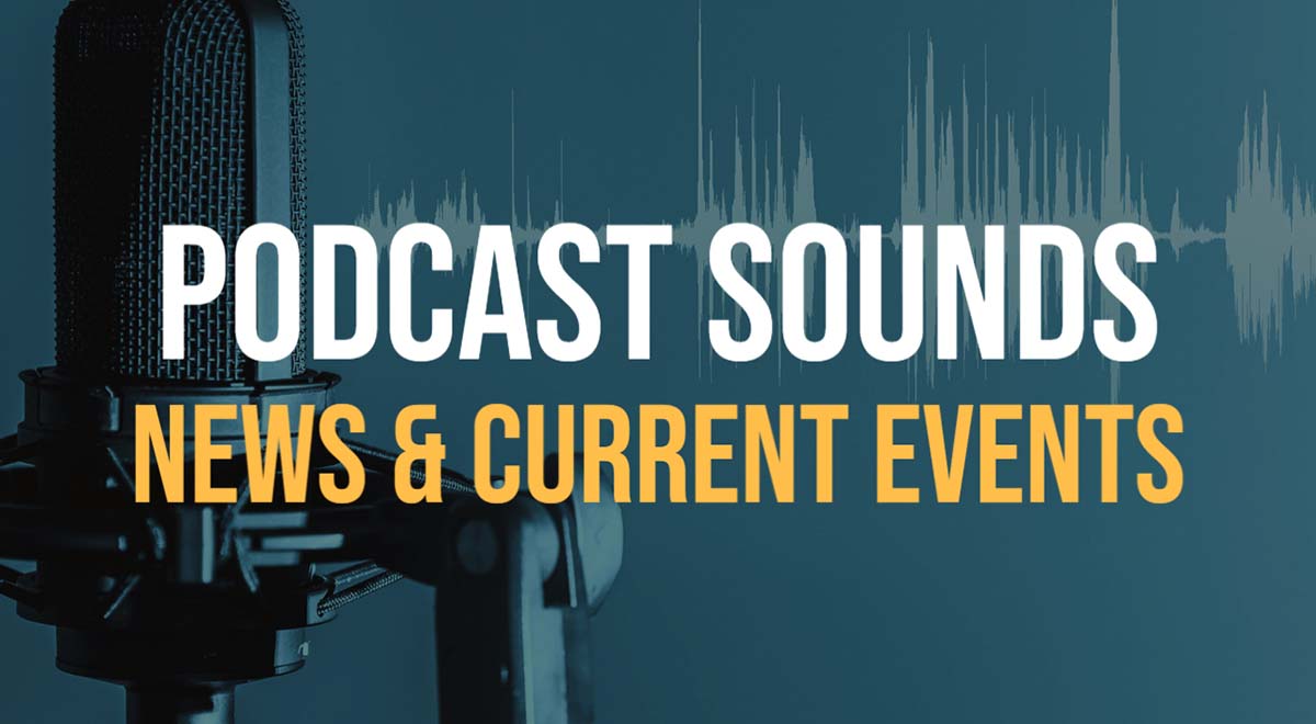 podcast sounds kit for news podcasts