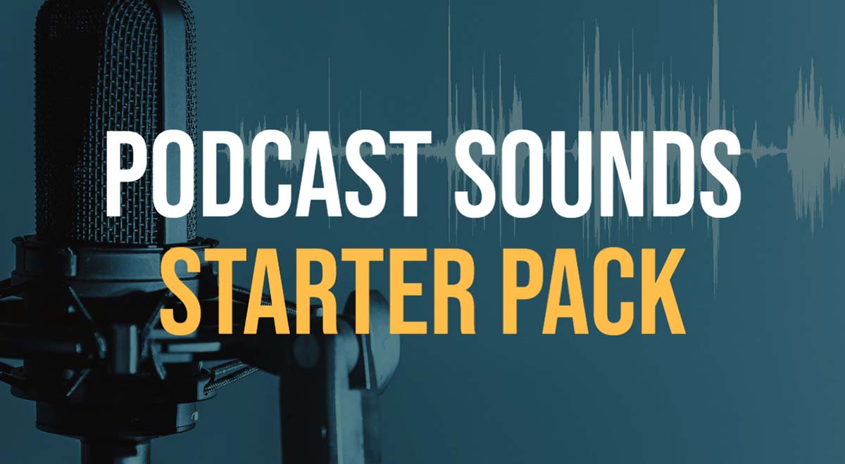 podcast sounds starter kit bundle pack