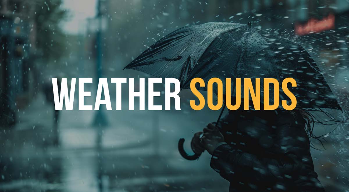 weather sounds and sound efects
